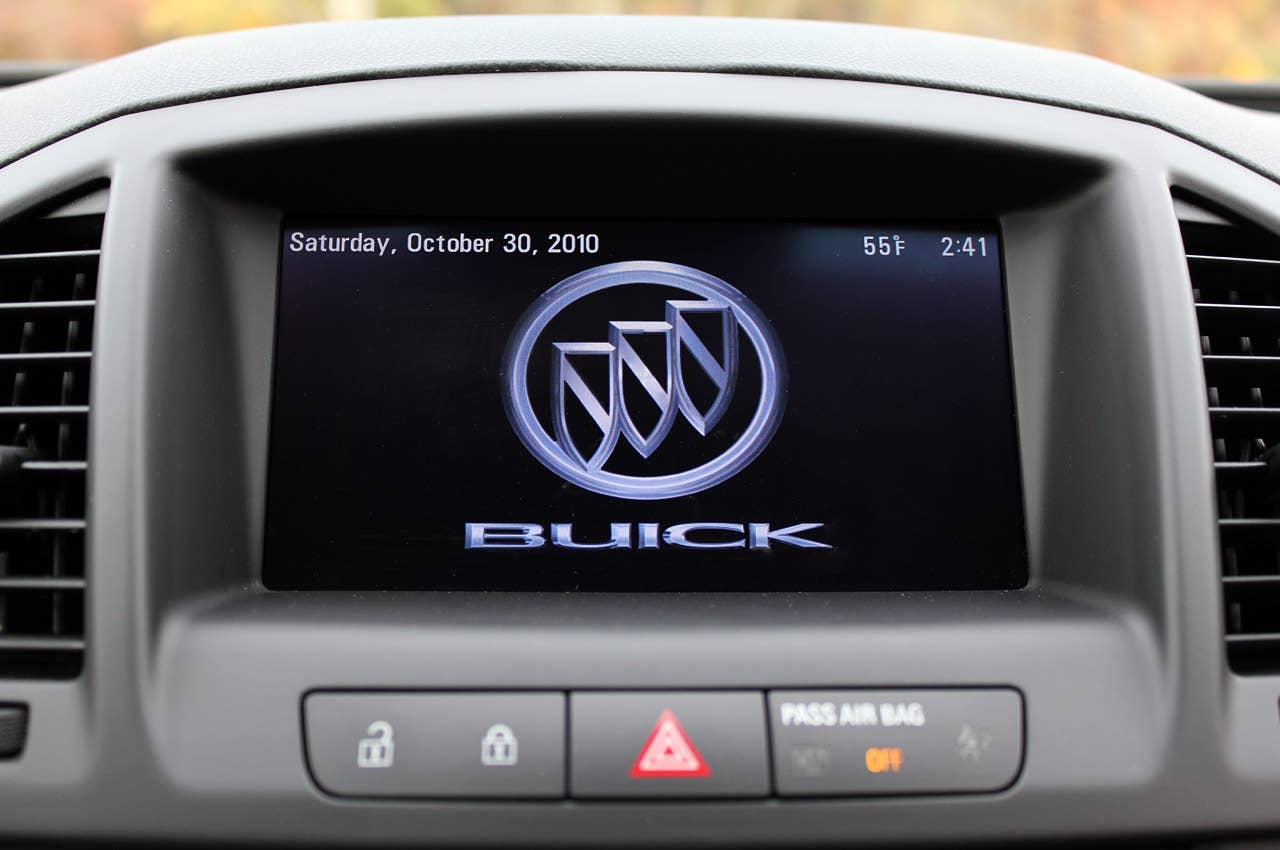2011 Buick Regal CXL multimedia system