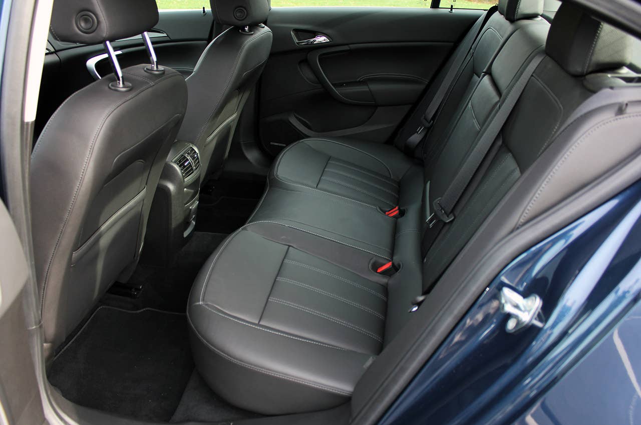 2011 Buick Regal CXL rear seats