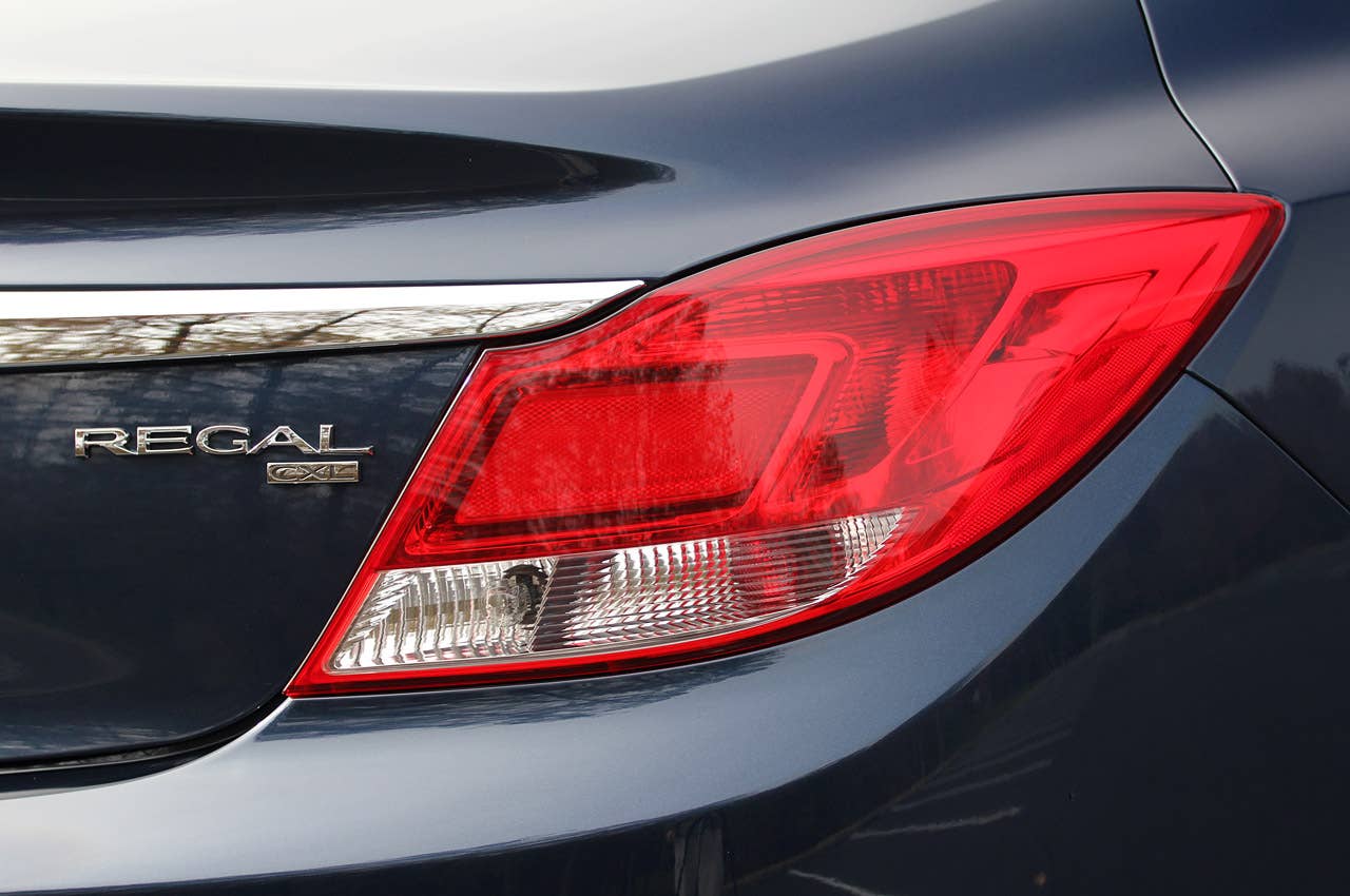 2011 Buick Regal CXL taillight
