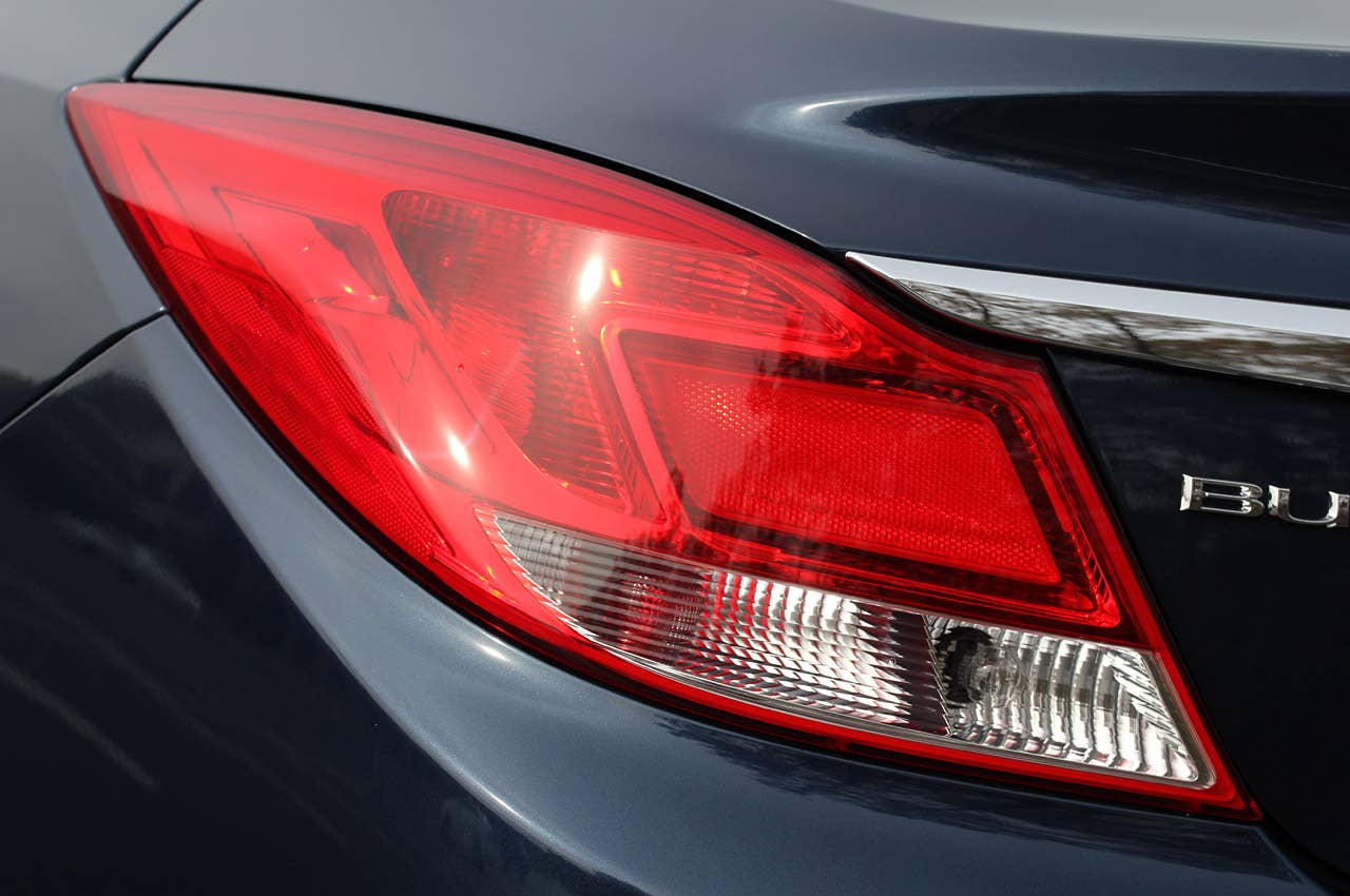 2011 Buick Regal CXL taillight