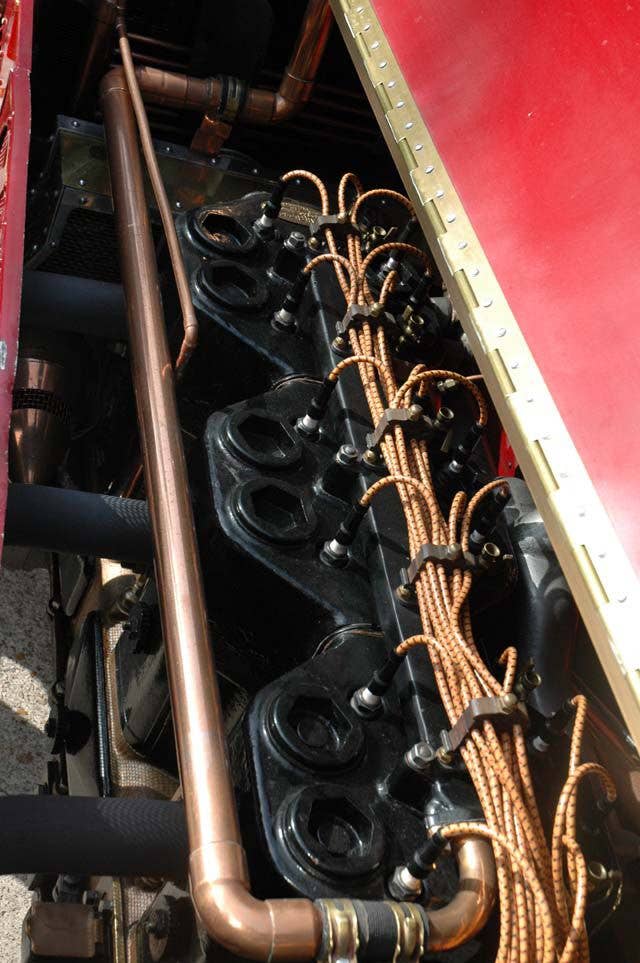 1915 van Blerck Special Speedster engine