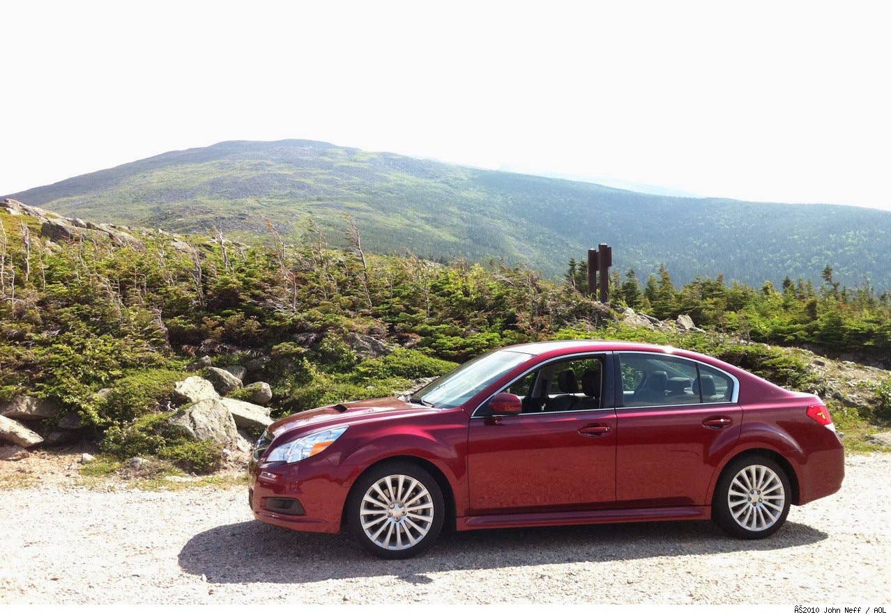 2010 Subaru Legacy 2.5GT on Mt. Washington