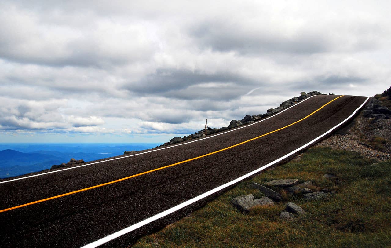 View of Mt. Washington Auto Road