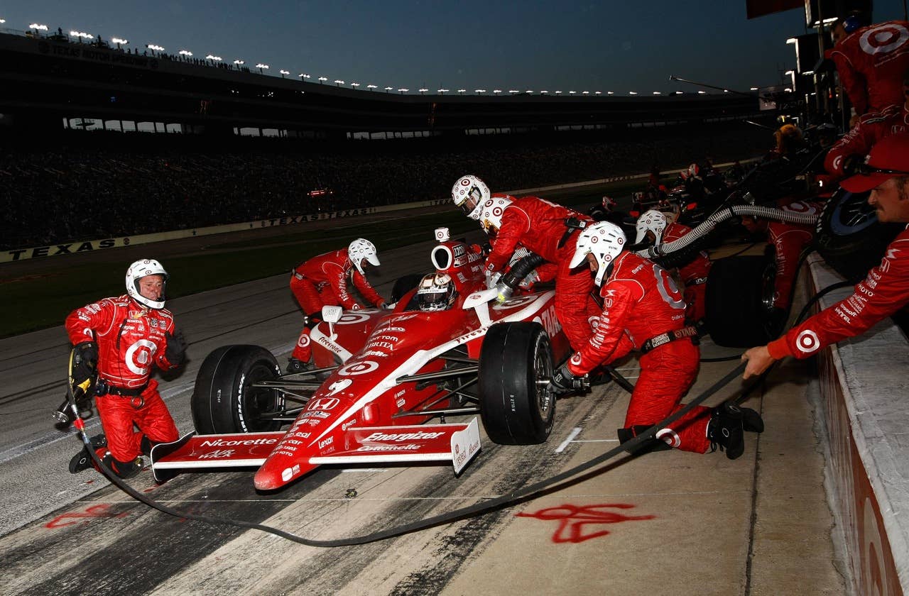 Dixon during the IZOD IndyCar Series Firestone 550k at Texas Motor Speedway June 5, 2010 in Fort Worth, Texas.