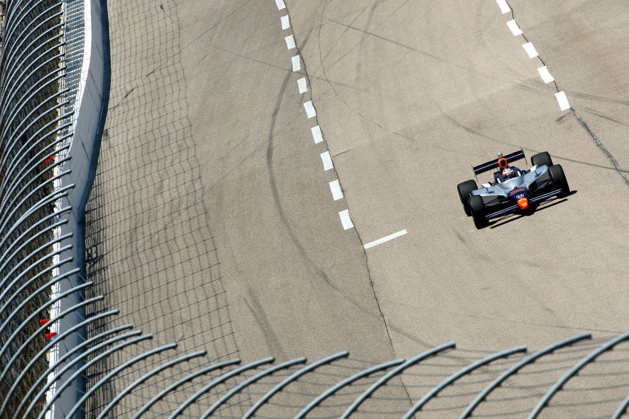 Mario Moraes during practice for the IZOD IndyCar Series Firestone 550k at Texas Motor Speedway June 4, 2010 in Fort Worth, Texas.