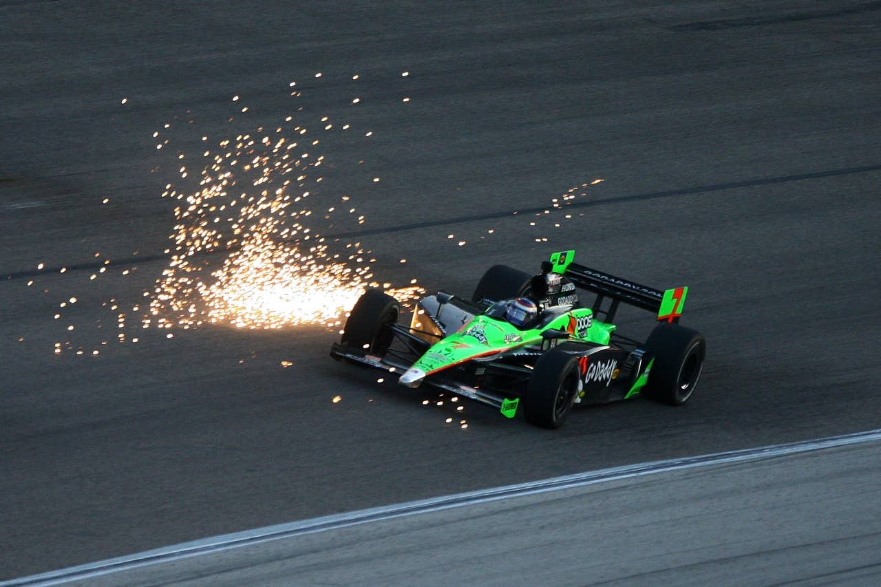 Patrick during the IZOD IndyCar Series Firestone 550k at Texas Motor Speedway June 5, 2010 in Fort Worth, Texas.
