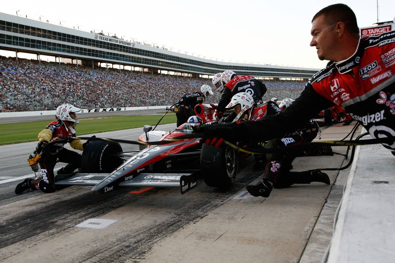 Franchitti during the IZOD IndyCar Series Firestone 550k at Texas Motor Speedway June 5, 2010 in Fort Worth, Texas.