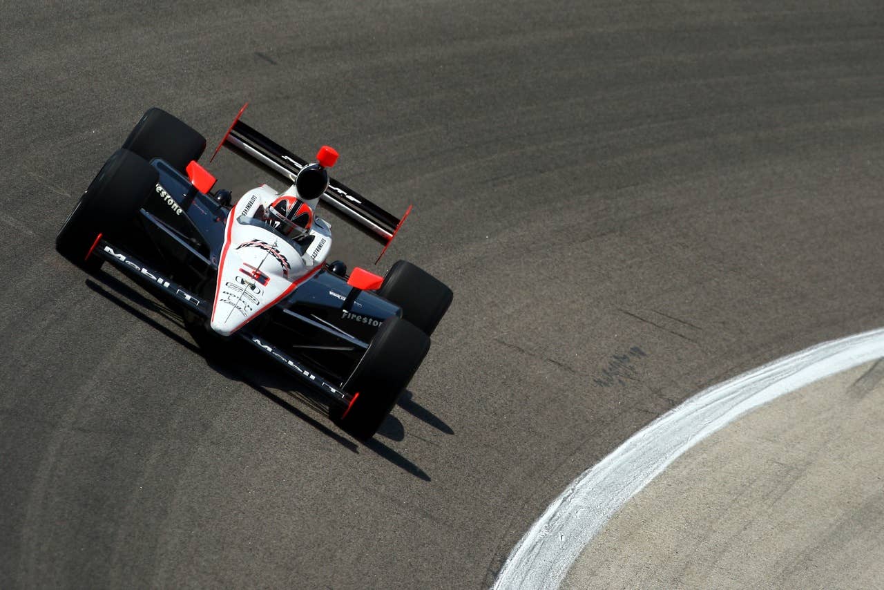 Helio Castroneves during practice for the IZOD IndyCar Series Firestone 550k at Texas Motor Speedway June 4, 2010 in Fort Worth, Texas.