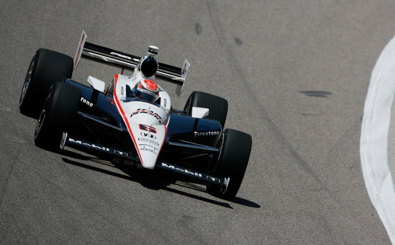 Ryan Briscoe during practice for the IZOD IndyCar Series Firestone 550k at Texas Motor Speedway June 4, 2010 in Fort Worth, Texas.