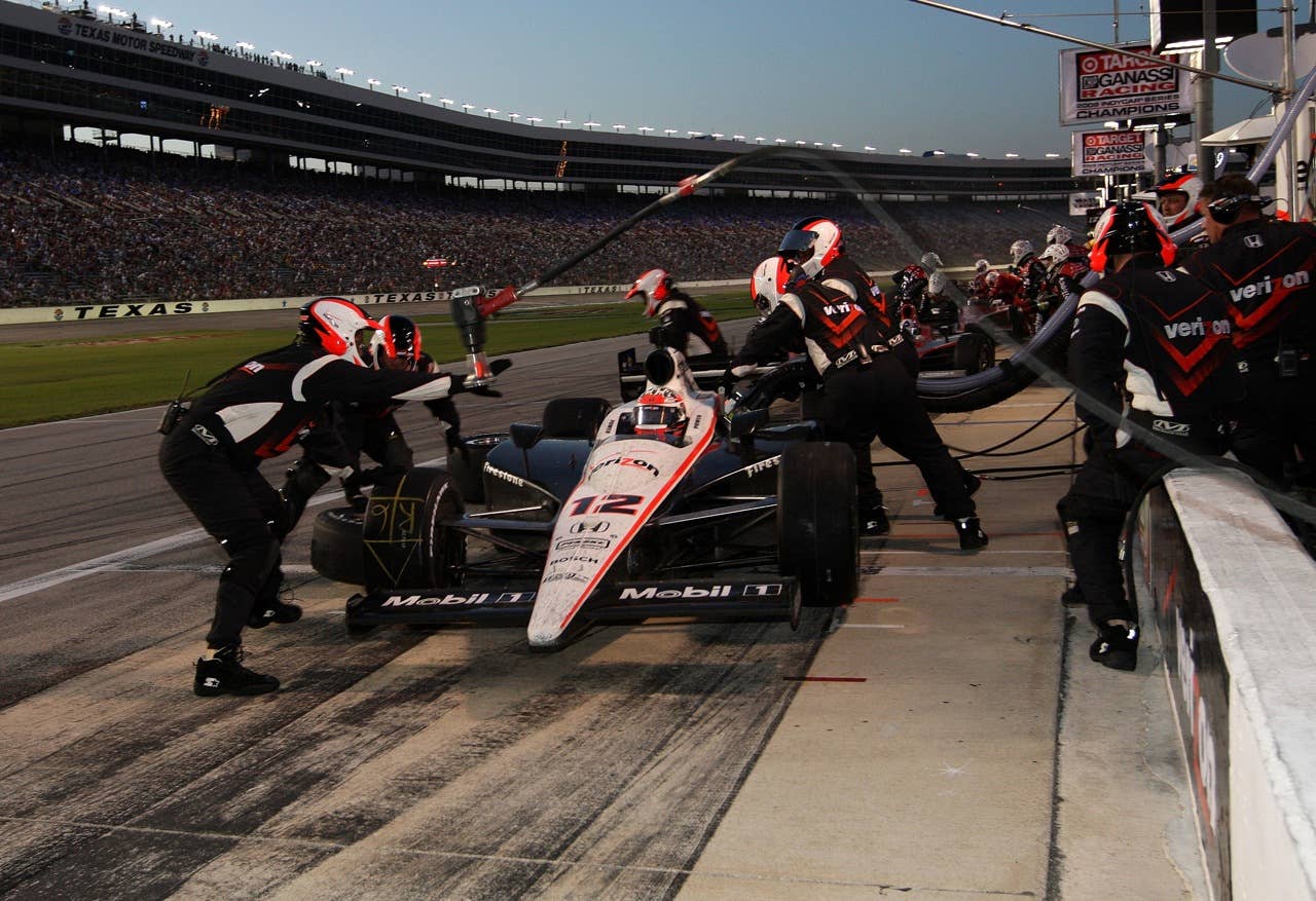 Power during the IZOD IndyCar Series Firestone 550k at Texas Motor Speedway June 5, 2010 in Fort Worth, Texas.