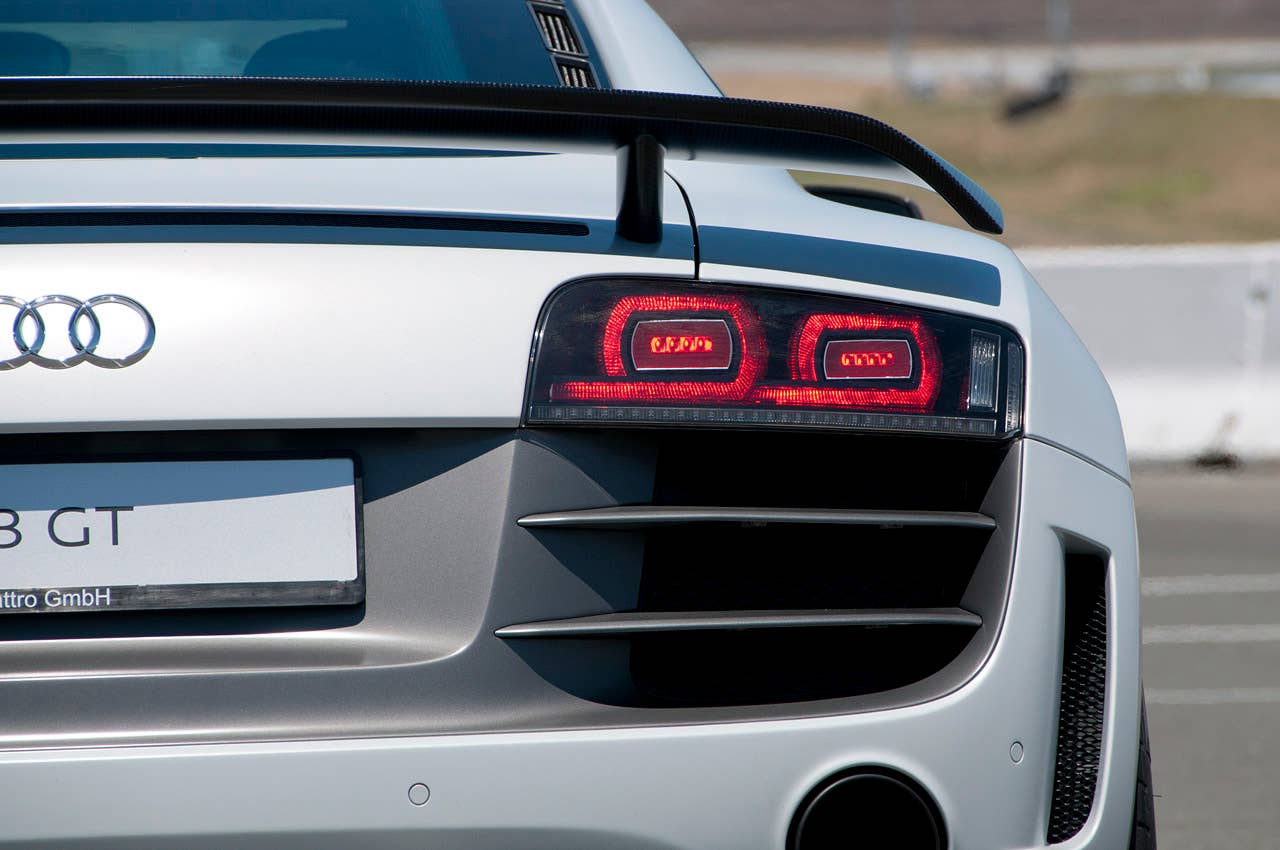 2012 Audi R8 GT rear detail