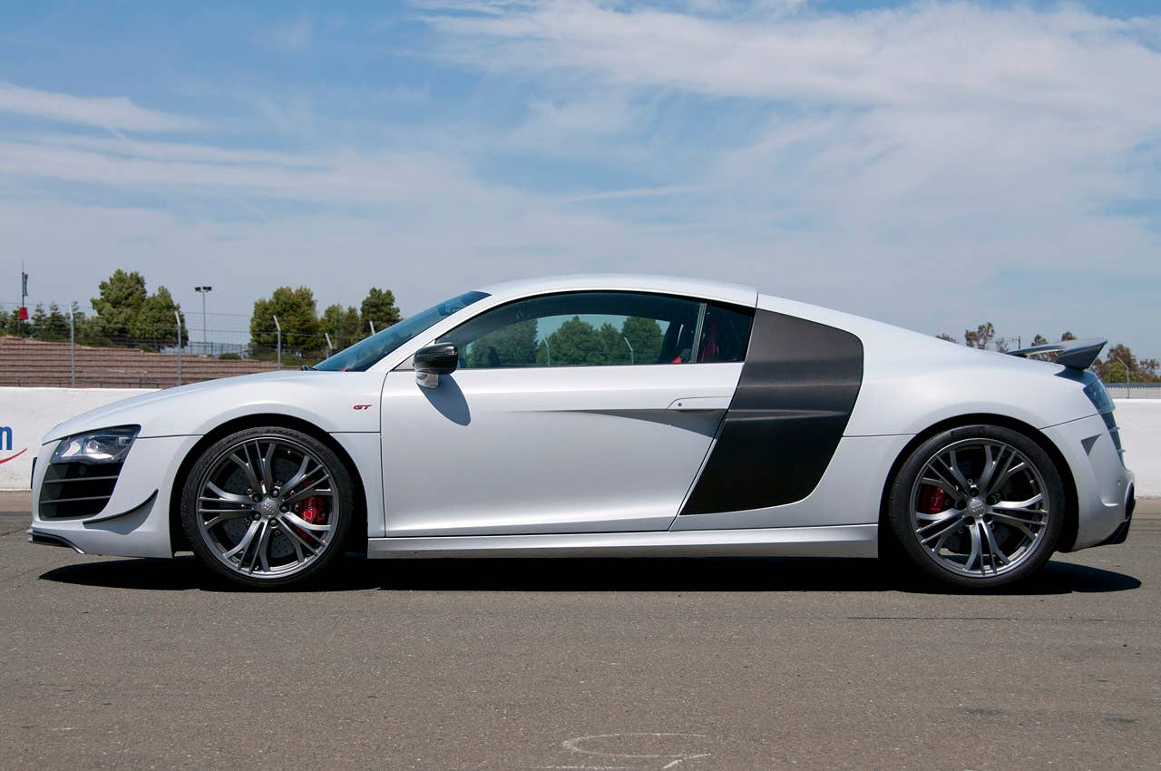 2012 Audi R8 GT side view