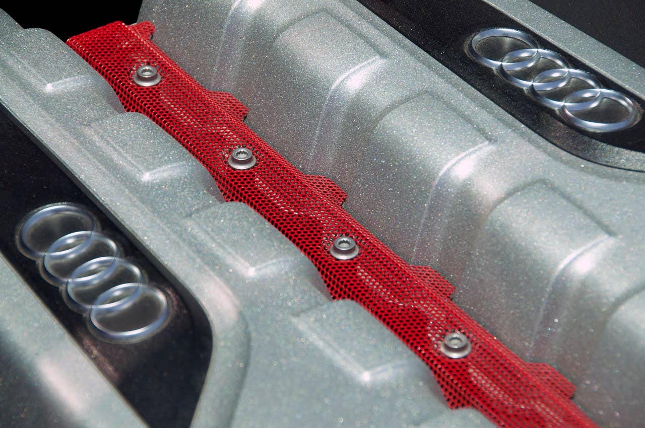 2012 Audi R8 GT engine detail