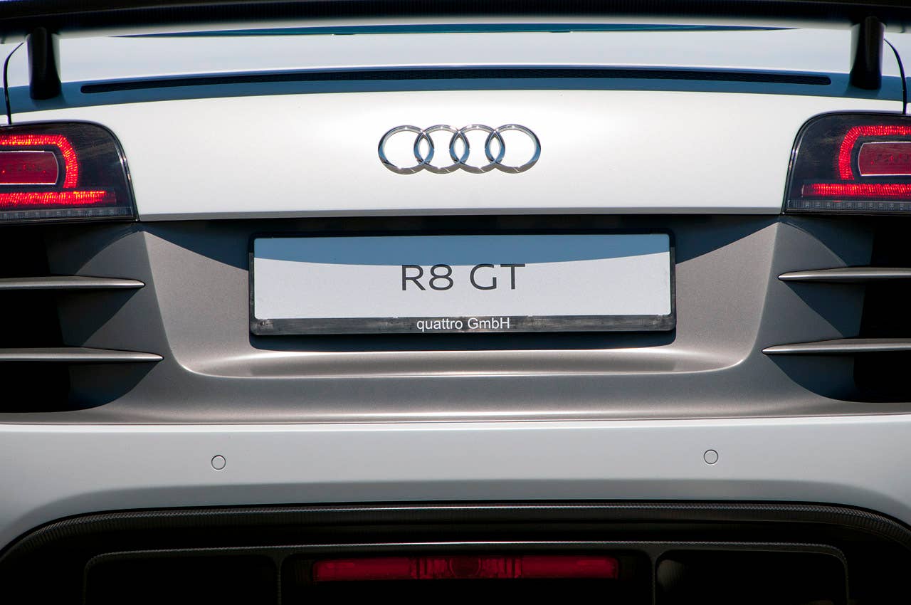 2012 Audi R8 GT rear detail