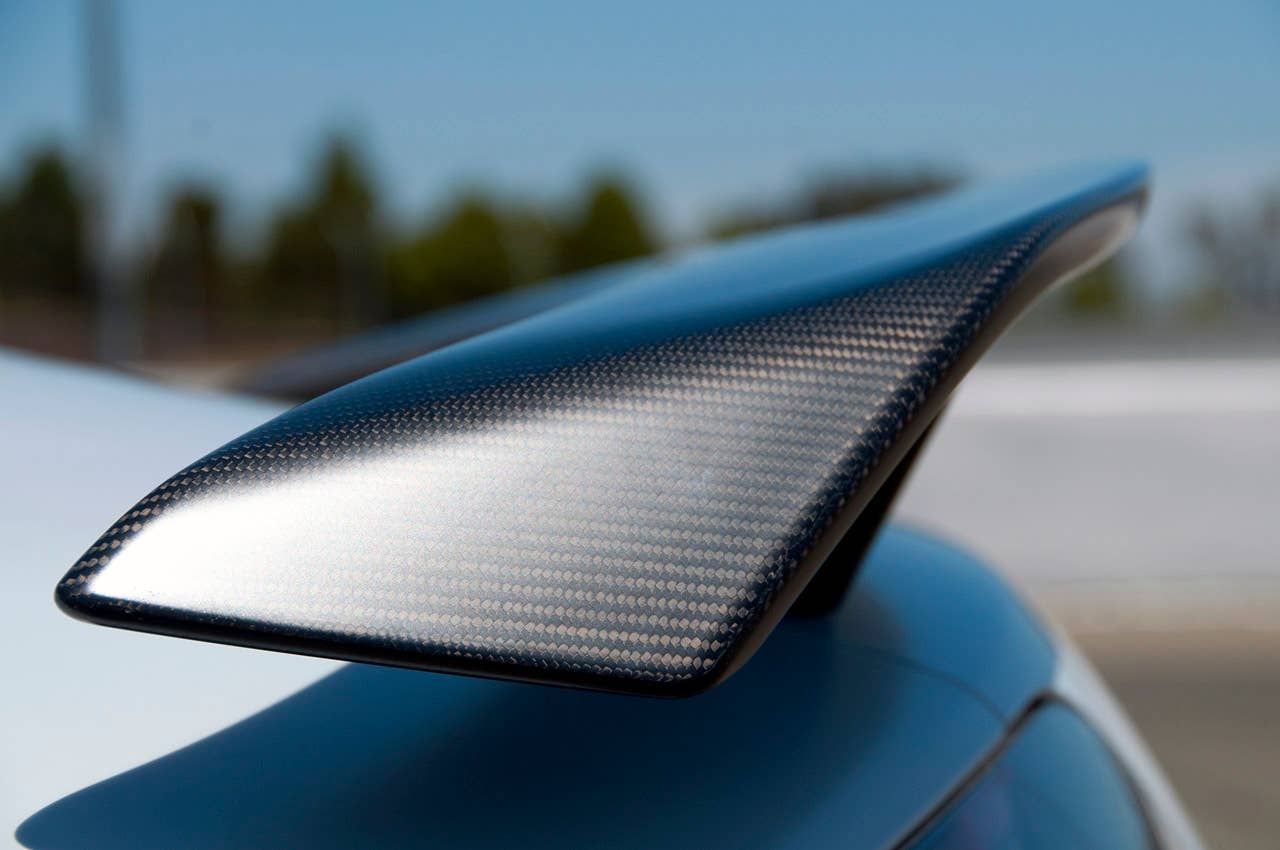 2012 Audi R8 GT rear wing