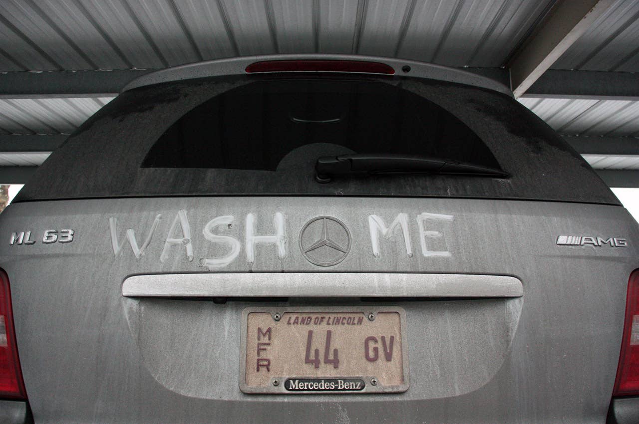 2011 Mercedes-Benz ML63 AMG rear detail