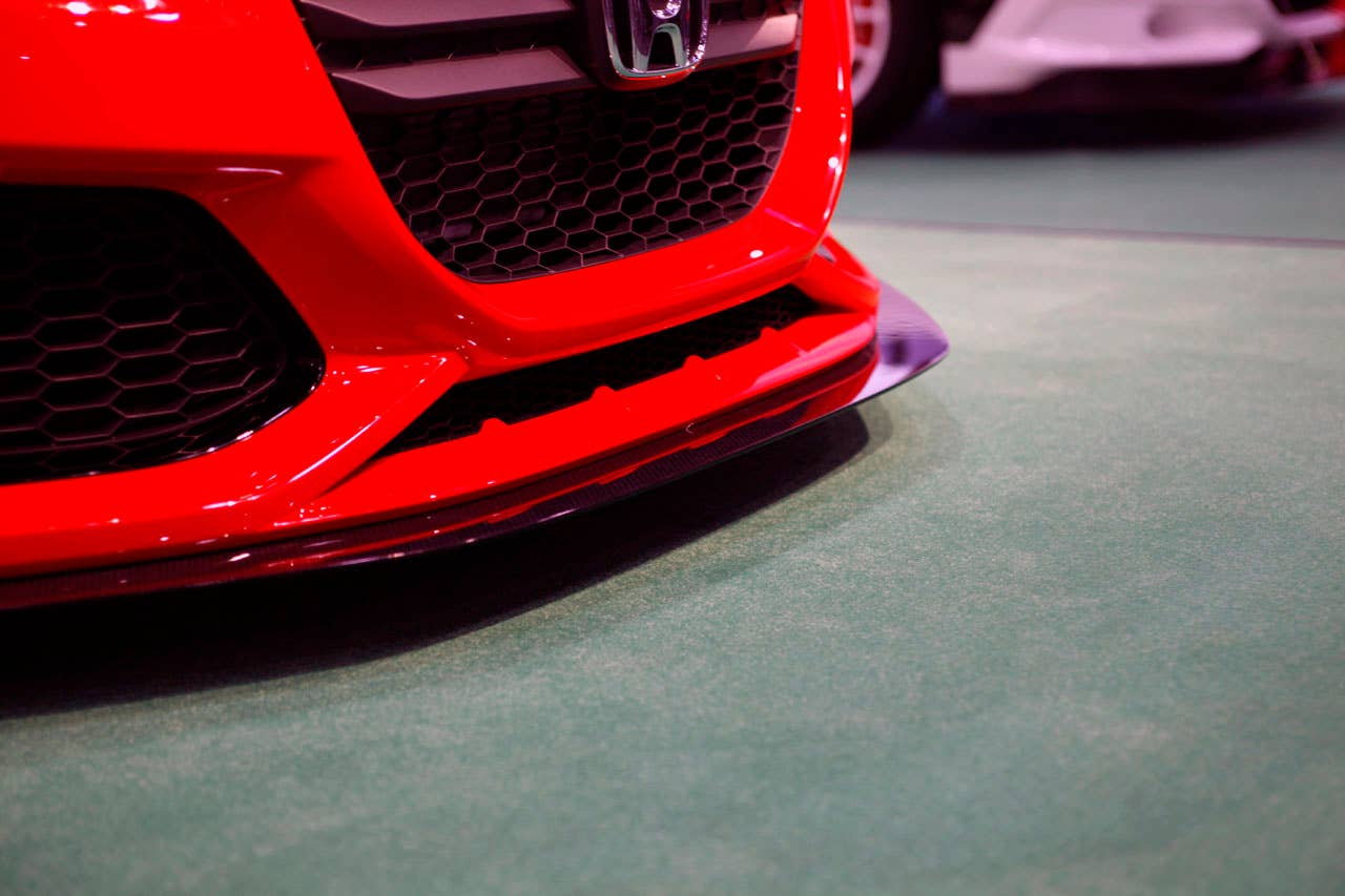 2011 Honda CR-Z Hybrid R Concept front splitter