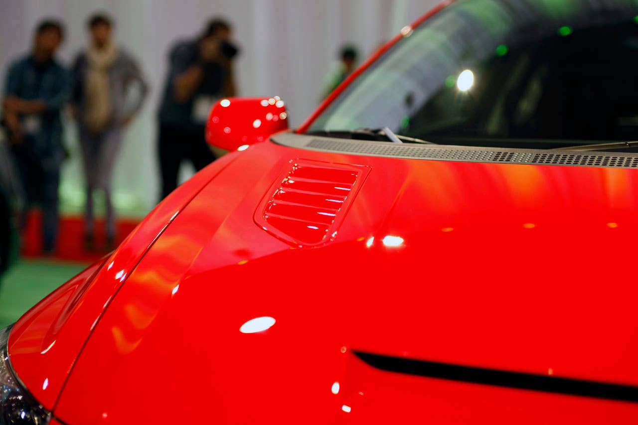 2011 Honda CR-Z Hybrid R Concept hood
