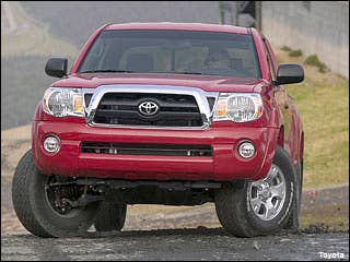 May 2009 Sales: 10,162Change vs. May 2008: -41.4%MSRP: $15,170 - $27,075The Tacoma is a compact pick up that offers a comfortable cab, a refined ride, responsive handling, proven off-road capability, and quality construction. It's available in Regular Cab, Access Cab and Double Cab body styles, in either two or four wheel drive.Research the Toyota TacomaToyota Tacoma OverviewToyota Tacoma PicturesFree Toyota Tacoma Price Quote