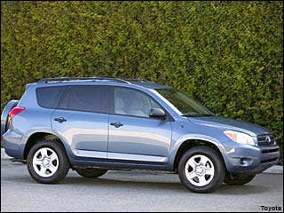 June 2009 Sales: 10,054Change vs. June 2008: 4.8%MSRP: $21,500 - $27,810The Toyota RAV4 is one of the compact SUVs that created this class. It has become bigger in recent years and provides more outstanding features that allow it to be an even more useful family vehicle.Research the Toyota RAV4Toyota RAV4 OverviewToyota RAV4 PicturesFree Toyota RAV4 Price Quote
