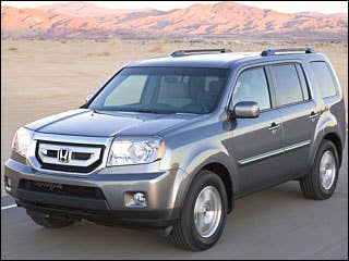 June 2009 Sales: 8,171 Change vs. June 2008: 12.2% MSRP: $27,895 - $38,645  TheHonda Pilot is a powerful crossover SUV, engineered for quality and durability, as well as high levels of functionality and comfort.Research the Honda PilotHonda Pilot OverviewHonda Pilot PicturesFree Honda Pilot Price Quote