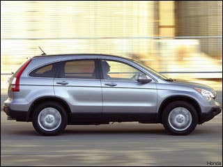 June 2009 Sales: 13,720Change vs. June 2008: -13.1%MSRP: $21,245 - $27,245The CR-V is a compact crossover SUV that delivers a balance of style, versatility and comfort, along with a high level of safety technology. It's available in both front-wheel and all-wheel drive each with a choice of three trim levels: LX, EX and EX-L.Research the Honda CRVHonda CRV OverviewHonda CRV PicturesFree Honda CRV Price Quote