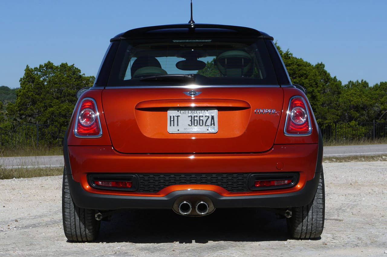 2011 Mini Cooper rear view