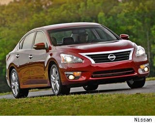 MSRP: $21,500 - $30,080 Invoice: $20,114 - $27,492 Fuel Economy: 27 mpg City, 38 mpg Highway  TheNissan Altima used to be a sleeper model in the biggest segment of midsize cars. It had an exciting exterior, a drab interior and solid performance. Key characteristics, but nothing inspiring.  But the newest version of the Altima is the complete package. It gets 38 mpg on the highway, has lots of high tech features and a venerable 2.5-liter four cylinder engine and a continusly variable transmission that continues to show improvement. This car, no doubt, is going to be on the road a long time.  Research the Nissan Altima Nissan Altima Photos & Information Nissan Altima Best Deals Nissan Altima Local Dealer Price Quote