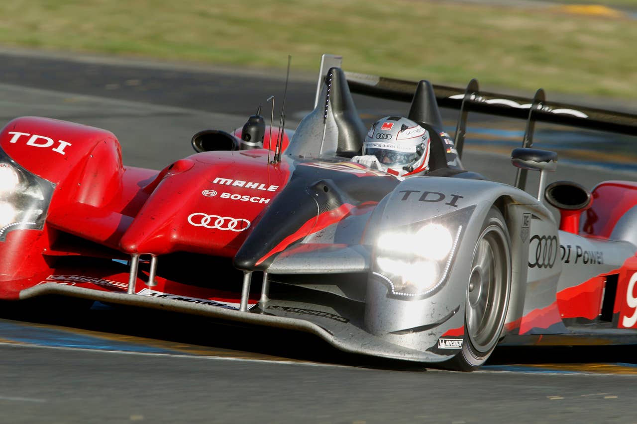 24h Rennen - Le Mans 2010 Romain Dumas (F) Audi R15 TDI #9 (Audi Sport Team Joest)