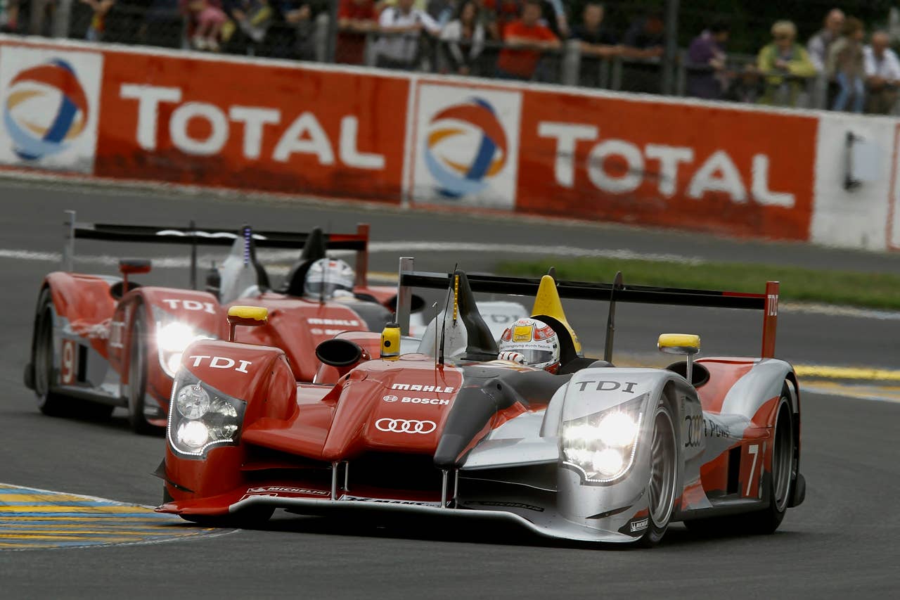 24h Rennen - Le Mans 2010 Tom Kristensen (DK) Audi R15 TDI #7 (Audi Sport Team Joest)