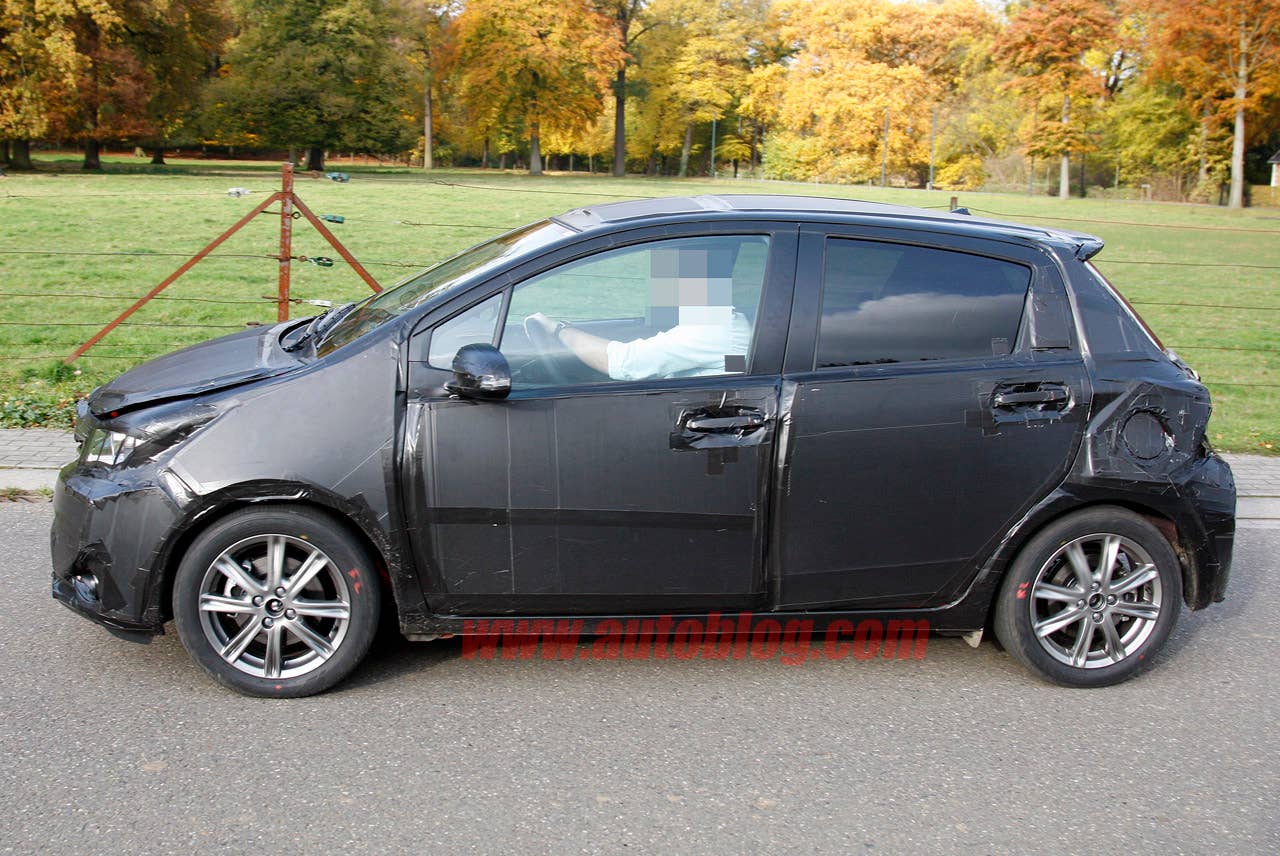 Spy Shots: 2012 Toyota Yaris