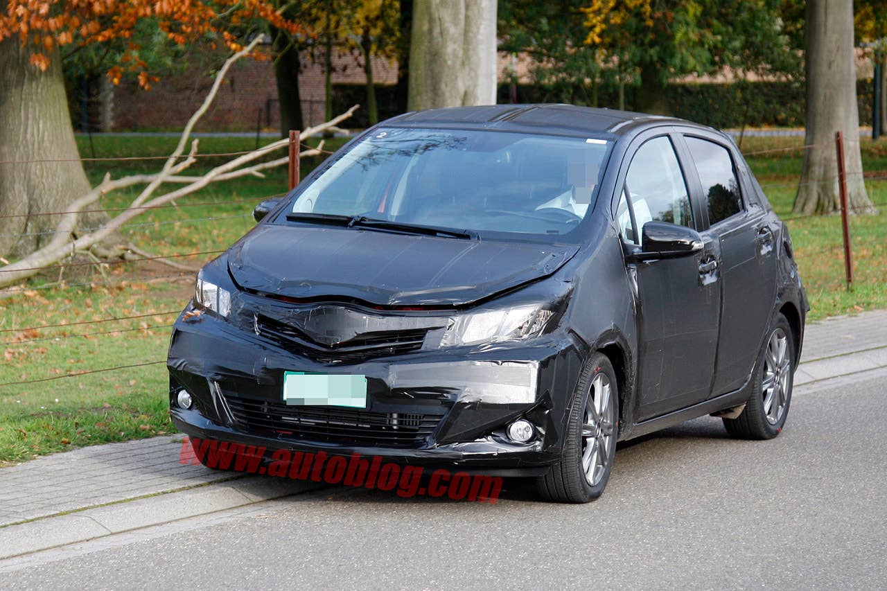 Spy Shots: 2012 Toyota Yaris