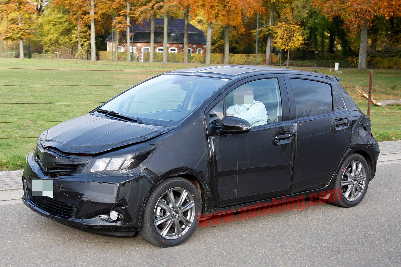 Spy Shots: 2012 Toyota Yaris