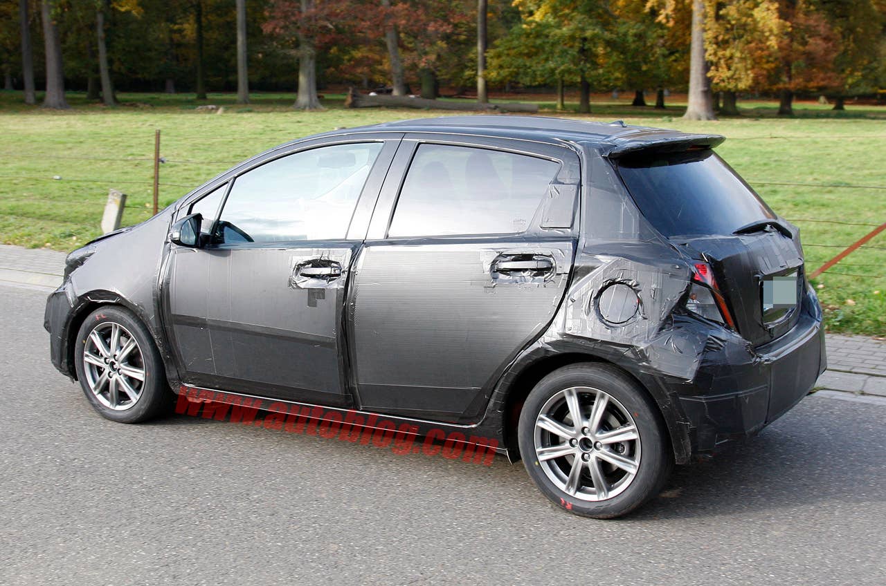 Spy Shots: 2012 Toyota Yaris