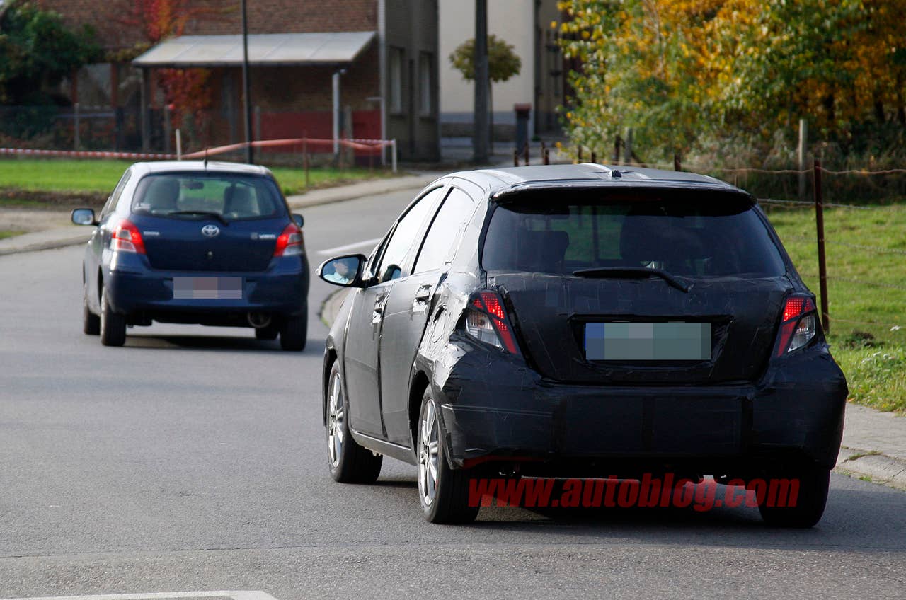 Spy Shots: 2012 Toyota Yaris