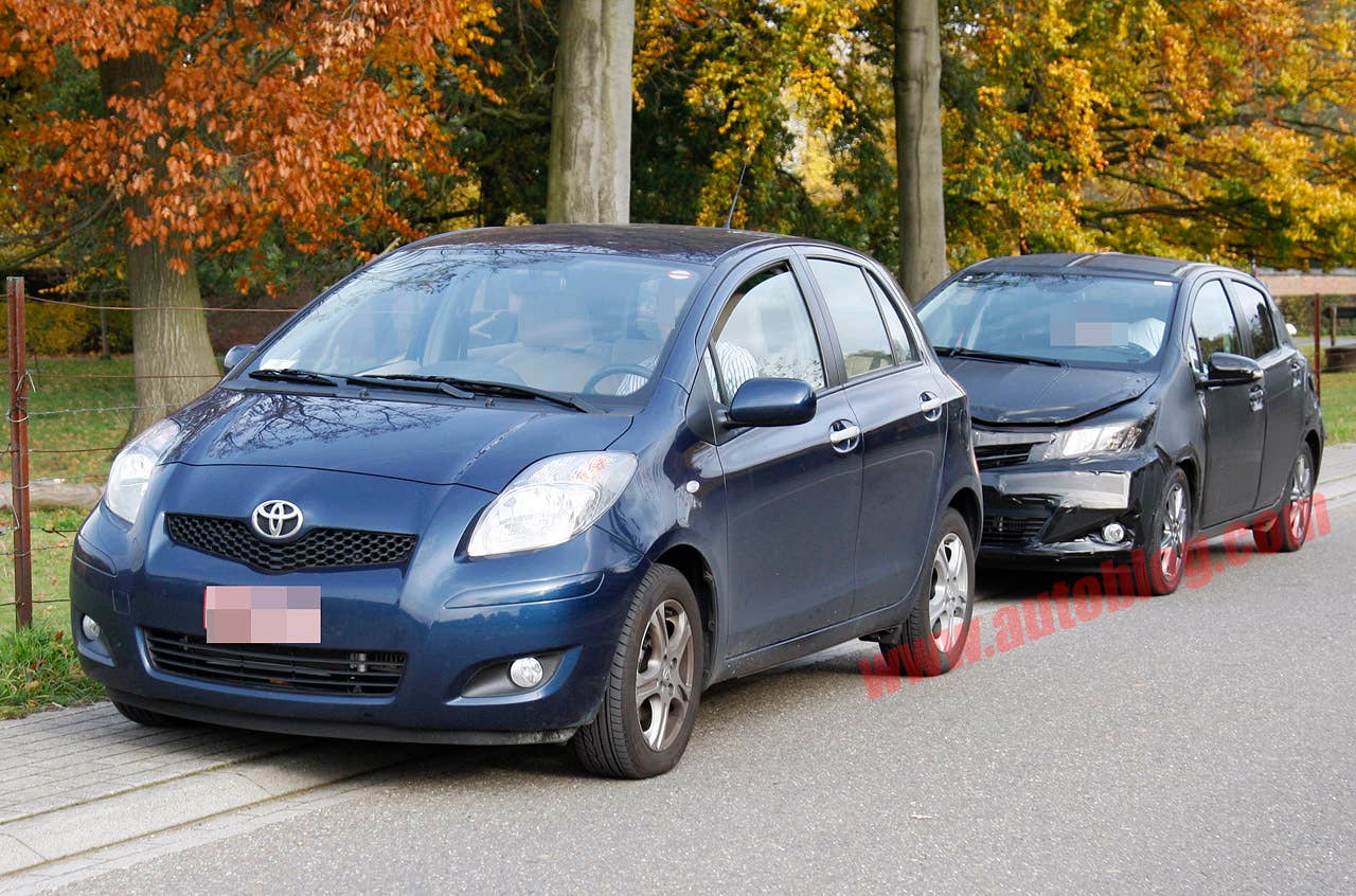 Spy Shots: 2012 Toyota Yaris