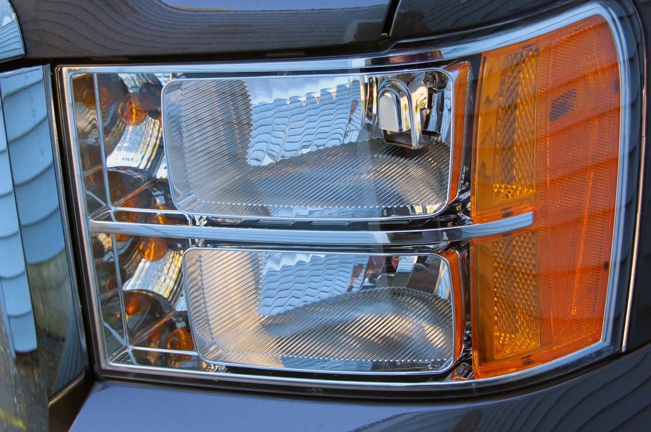 2011 GMC Sierra 3500HD SLE headlight