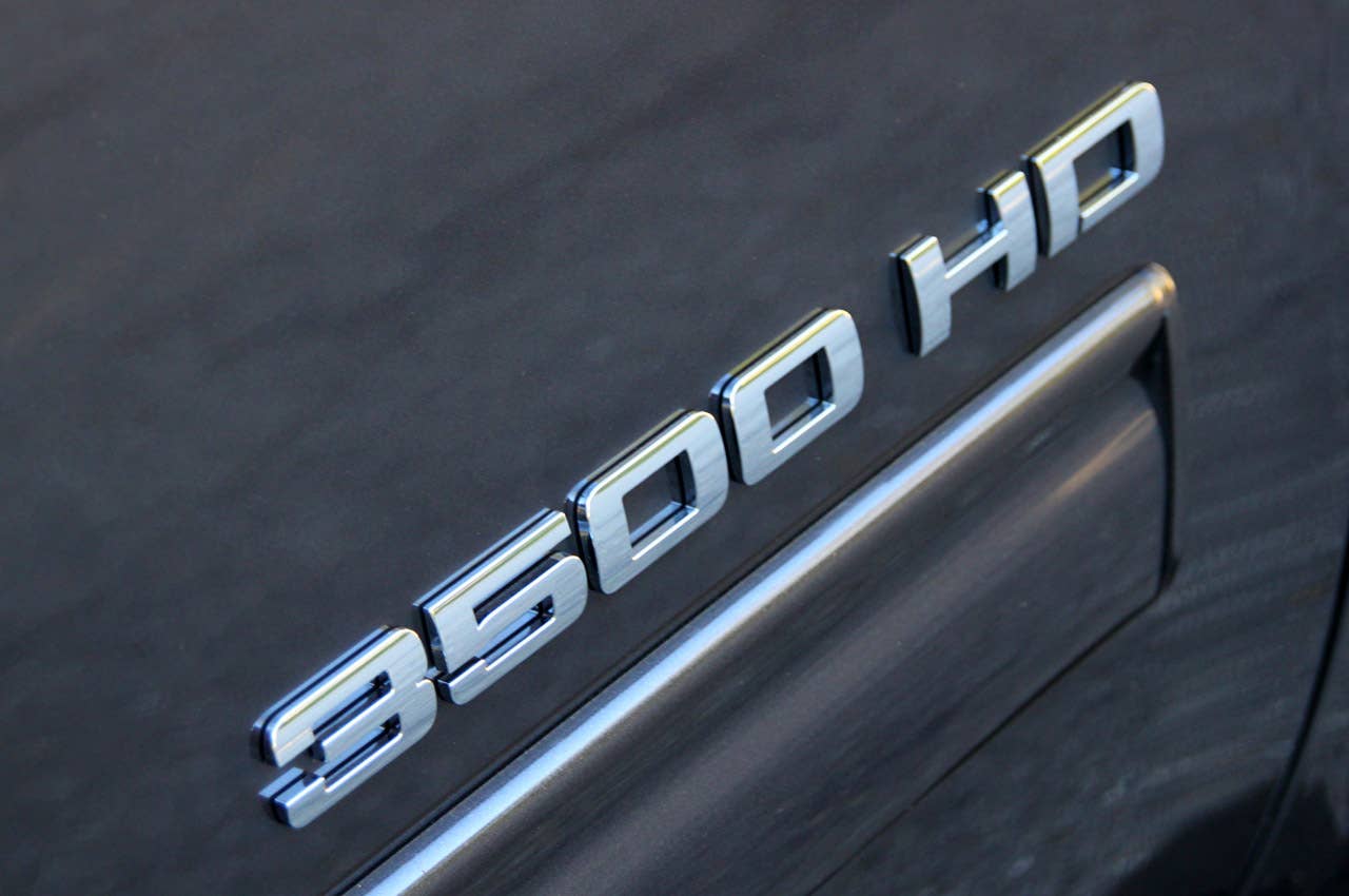2011 GMC Sierra 3500HD SLE badge
