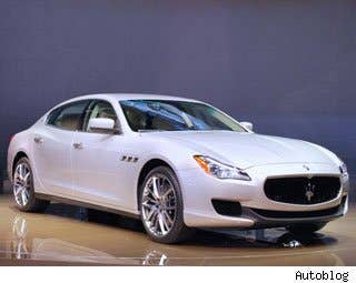 It's not that often that we get to talk about a newMaserati model, but that's all about to change. The Italian automaker is using the 2014 Quattroporte to begin a lineup expansion that will soon grow to no fewer than five models. Entering its sixth generation, the Quattroporte has been completely redesigned, and is also adding a new V6 engine and all-wheel drive.  The interior has also been brought up to date with modern infotainment technology and improved luxury courtesy of a longer wheelbase, bringing more space to rear-seat occupants. While the V8 we drove had a bench rear seat and oddly retro-modern wheels, the car on display had more conventional wheels and the two-passenger rear seat bucket seat layout.  Both engines used in the new Quattroporte are proprietary to Maserati and produced by Ferrari in Maranello.  Read More Maserati Quattroporte Info Maserati Quattroporte Photos