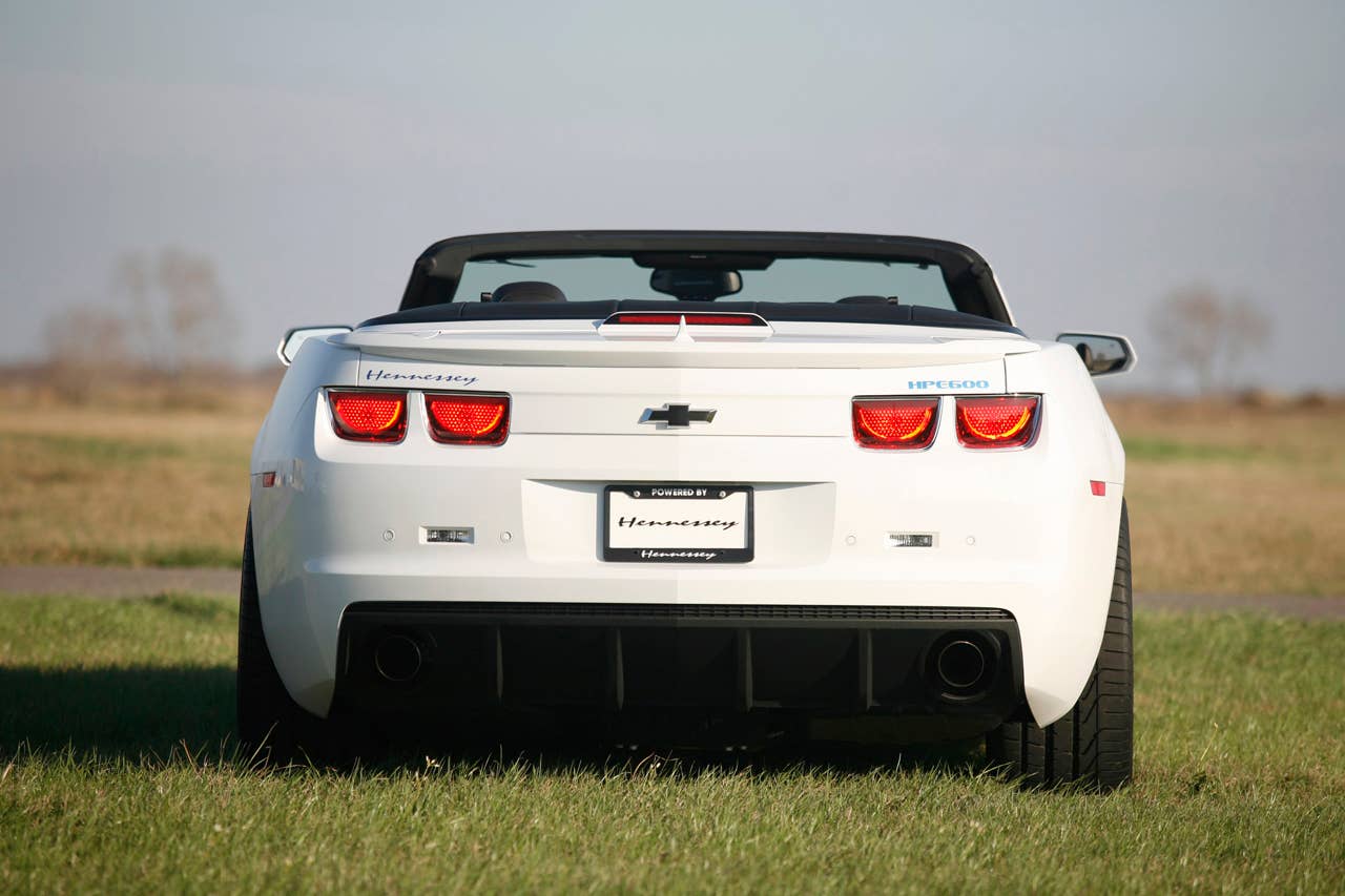 Hennessey HPE600 Chevrolet Camaro Convertible rear