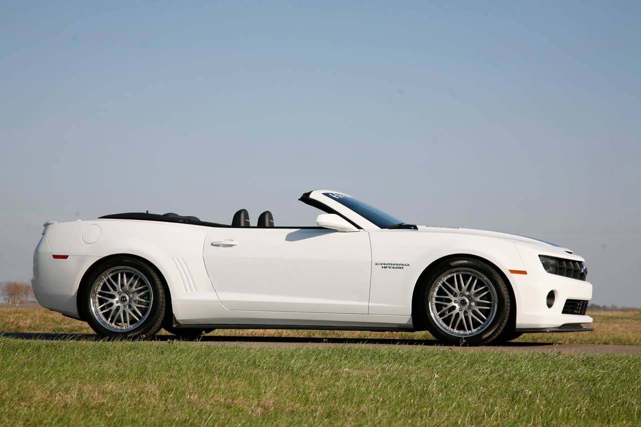 Hennessey HPE600 Chevrolet Camaro Convertible side