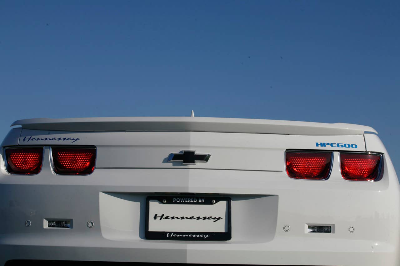 Hennessey HPE600 Chevrolet Camaro Convertible rear