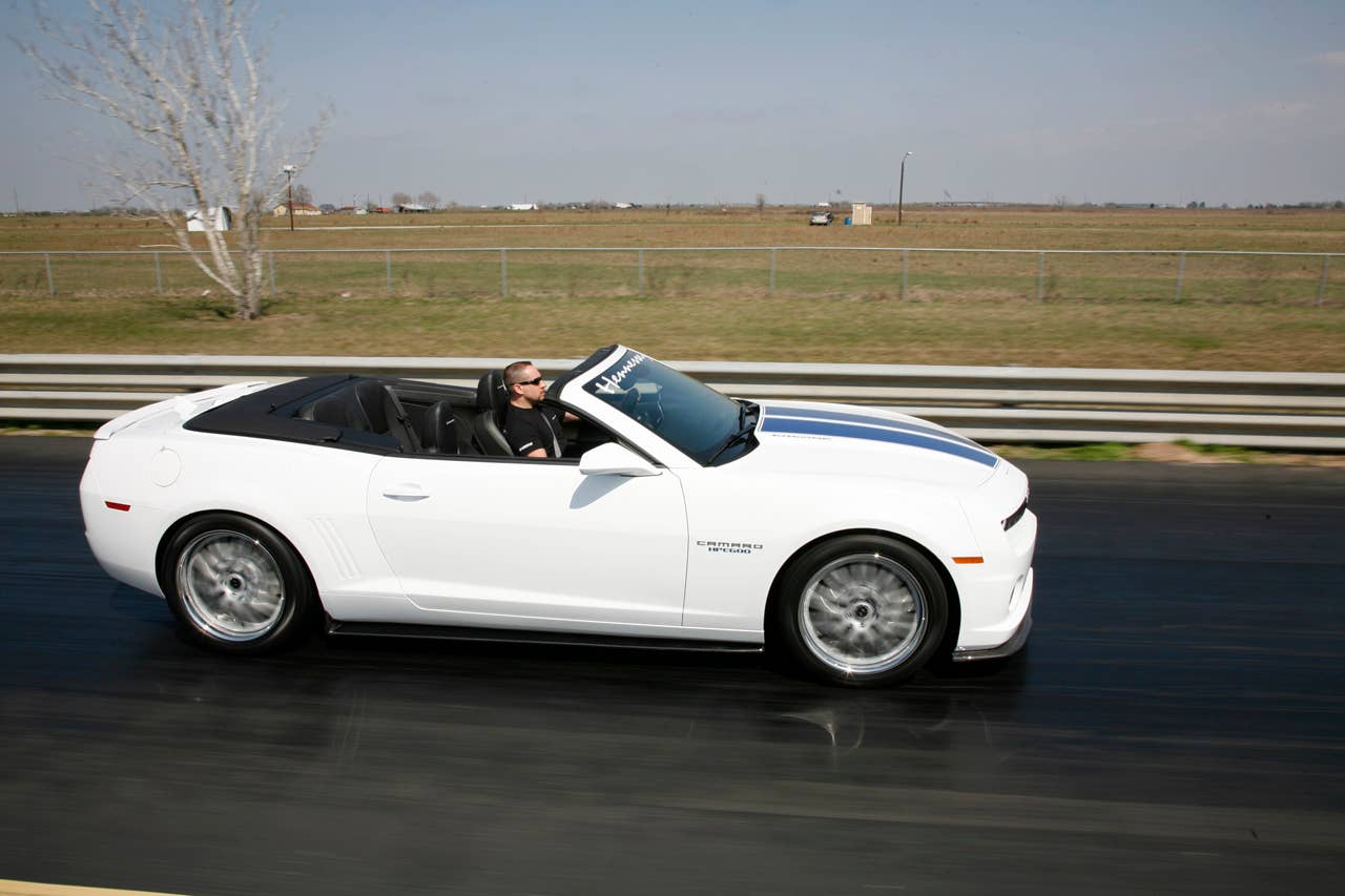 Hennessey HPE600 Chevrolet Camaro Convertible side