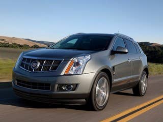 MSRP: $35,985 - $49,585 Invoice: $34,006 - $46,858 Fuel economy: 17 city/24 highway  On the other end of the spectrum, there’s the Cadillac SRX, which draws less-favorable reviews from Consumer Reports, which notes that its score has dropped because revised suspension tuning hurt its emergency handling performance. It also noted the SRX had demonstrated “below-average reliability.”  For 2012, the Cadillac SRX replaces both 2.8-liter and 3.0-liter V6 engines with one new 3.6-liter V6 engine. Despite the power increase, CR reports that“the heavy SRX still feels sluggish in every day driving,” and also that driver visibility is “problematic.”  Research the Cadillac SRX Cadillac SRX Photos & Information Cadillac SRX Specs Cadillac SRX Local Dealer Price Quote
