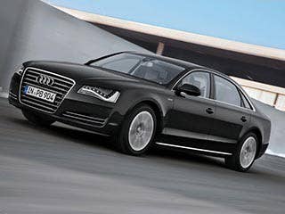 The apocalypse is coming and you've spent years driving yourself around like a chump. Now is the time to pamper yourself. The Audi A8L has quad-zone temperature control so everyone can stay comfortable while hell freezes over on one side of the car and fire rains from above on the other. It's also available with the Audi Connect system, which turns the car into an Internet hot spot so you can tell each and every one of your Facebook friends what you really think of them. The best part about the A8L, however, is its long wheelbase and exceptional back-seat comfort. Get the A8L, and hire yourself a driver. Tell him he'll get his first paycheck December 22.