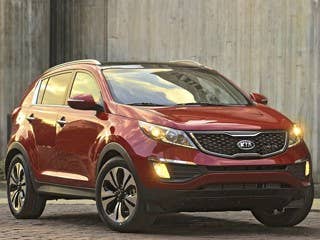 MSRP: $26,900 Invoice: $25,095 Fuel economy: 22 city/29 highway  The Kia Sportage is gaining renown for being an affordable compact SUV, and its improving standing inConsumer Reports ratings is starting to reflect that. CR notes that the design is stylish and stands apart from the crowd, and that its top-level SX with the 2.0-liter, four-cylinder engine is “even more fun.” Its handling is noted as “agile and responsive.”  On the downside, CR says the ride, already stiff in the base Sportage, is even worse in the SX model.“There is also quite a bit of wind noise and pronounced road noise,” the report says.  Research the Kia Sportage SX Kia Sportage Photos & Information Kia Sportage Specs Kia Sportage Local Dealer Price Quote