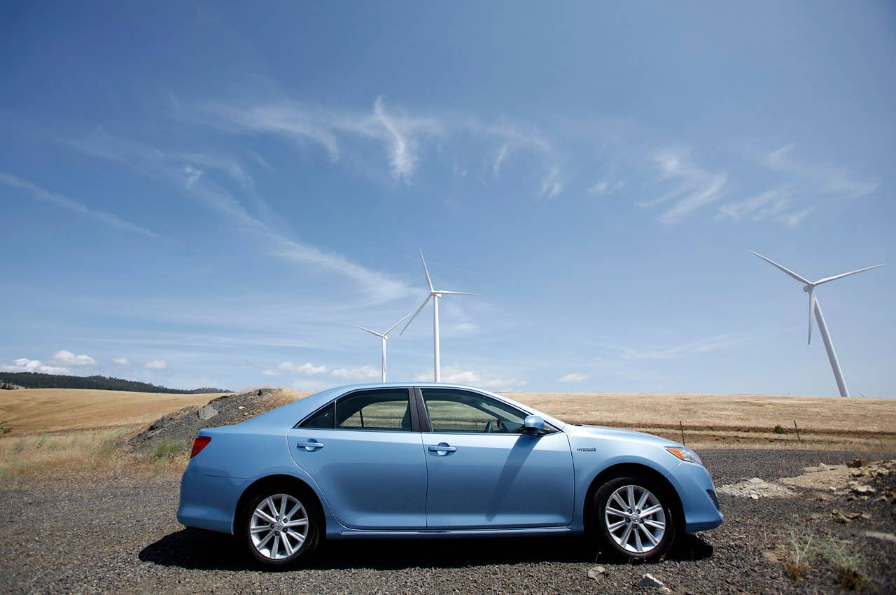 2012 Toyota Camry Hybrid side view