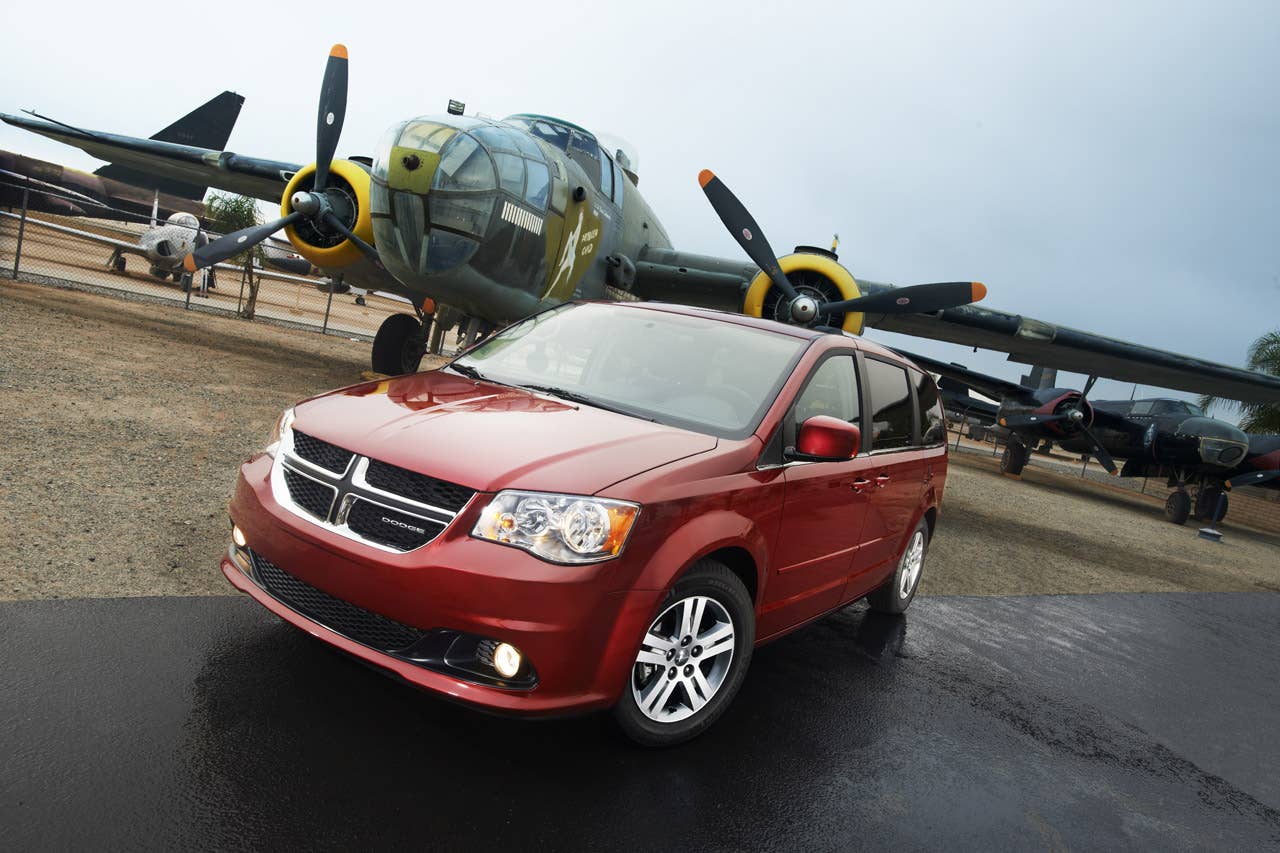 2011 Dodge Grand Caravan front 3/4