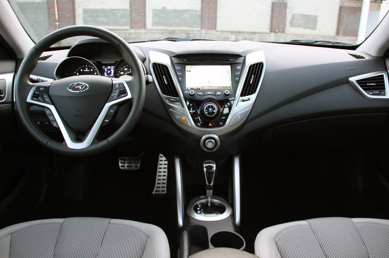 2012 Hyundai Veloster interior