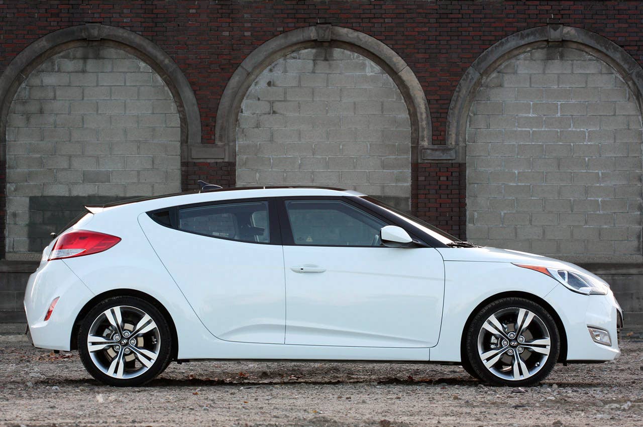 2012 Hyundai Veloster side view